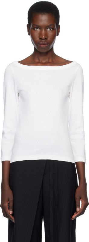 FLORE FLORE White Steffi T-shirt