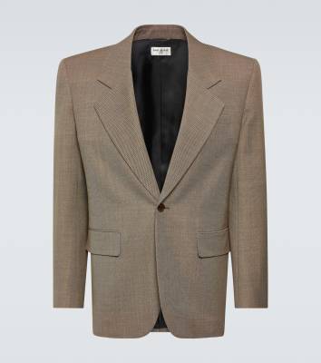 Saint Laurent Single-breasted wool blazer