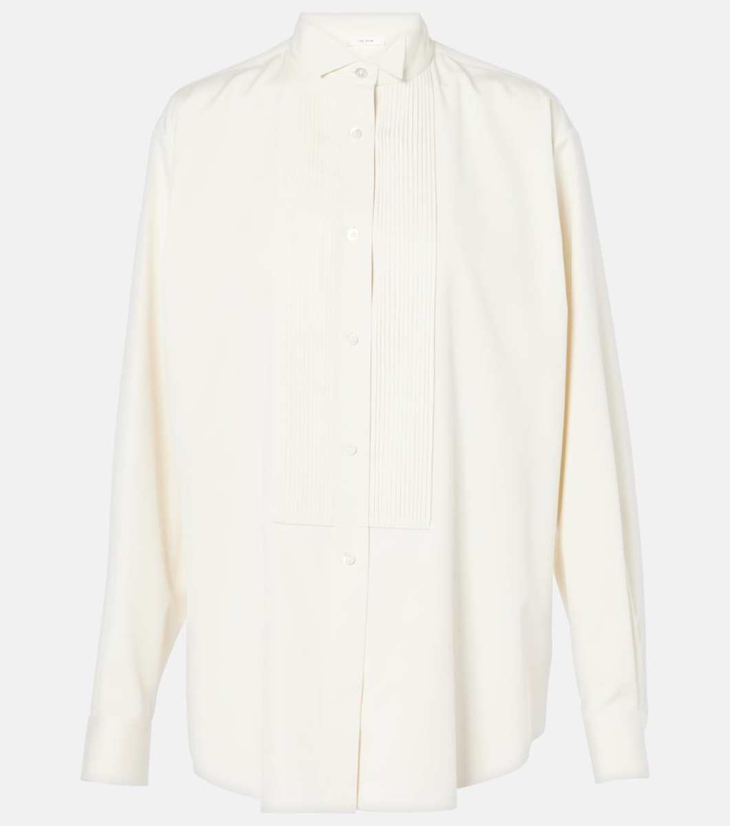 The Row Vince silk shirt