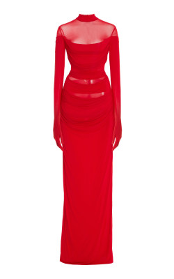 Burc Akyol Jersey Maxi Dress