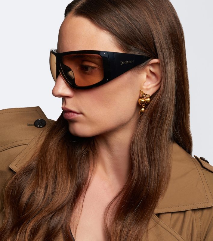 Saint Laurent SL 914 shield sunglasses