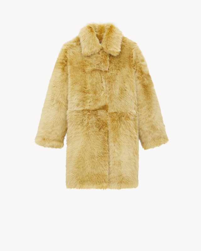 Saint Laurent Shearling coat