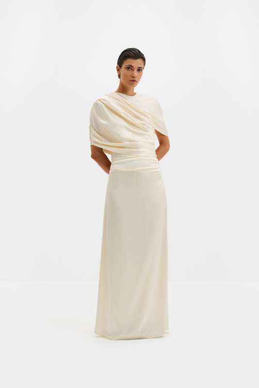 MALINA Cassia maxi dress