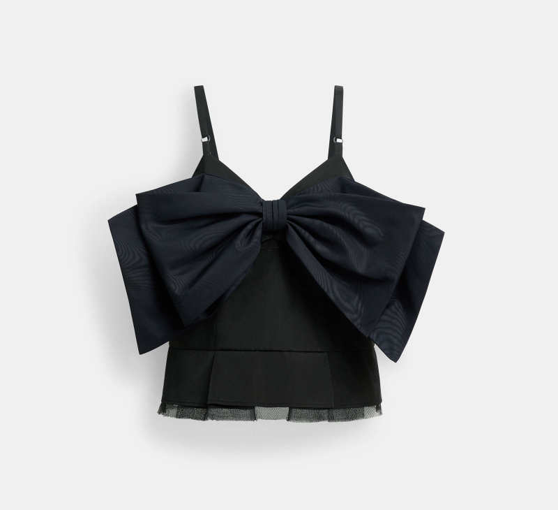 Coach Taffeta Bow Top