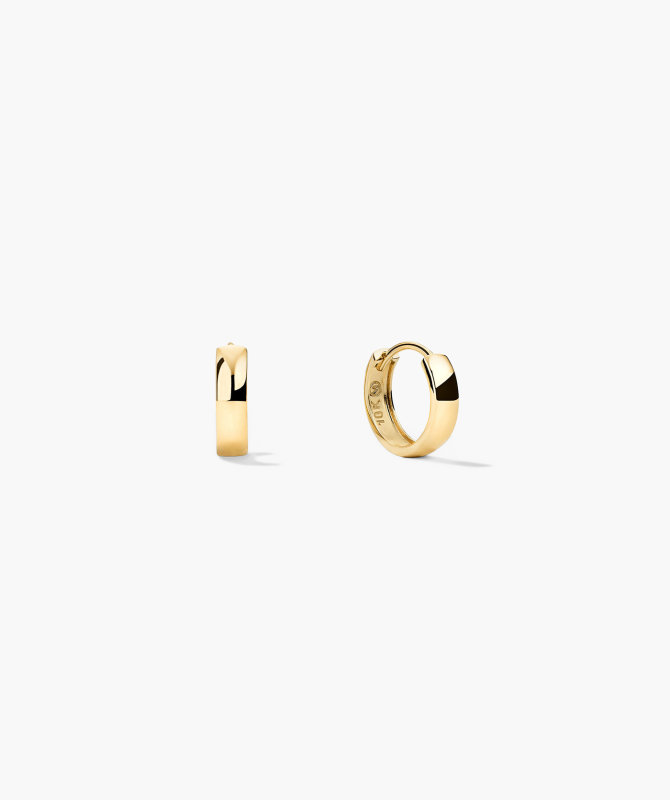 MEJURI Bold Huggie Hoops