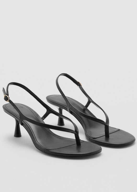 MANGO Kitten heel sandals