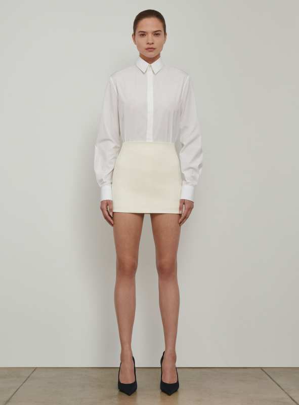 WARDROBE.NYC Column Skirt Mini