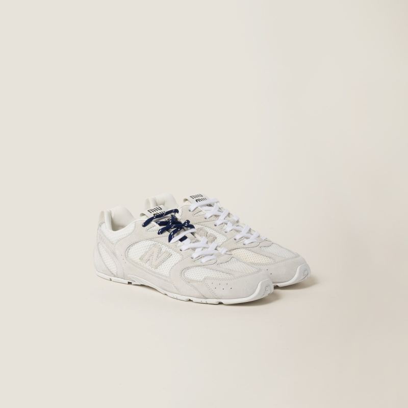 MIU MIU New Balance X Miu Miu 530 SL suede and mesh sneakers