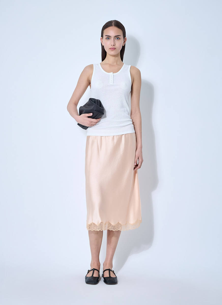 The Row Silk Irene Skirt