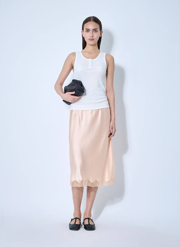 The Row Silk Irene Skirt