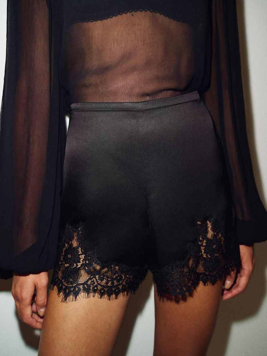 Reformation Fern Satin Short