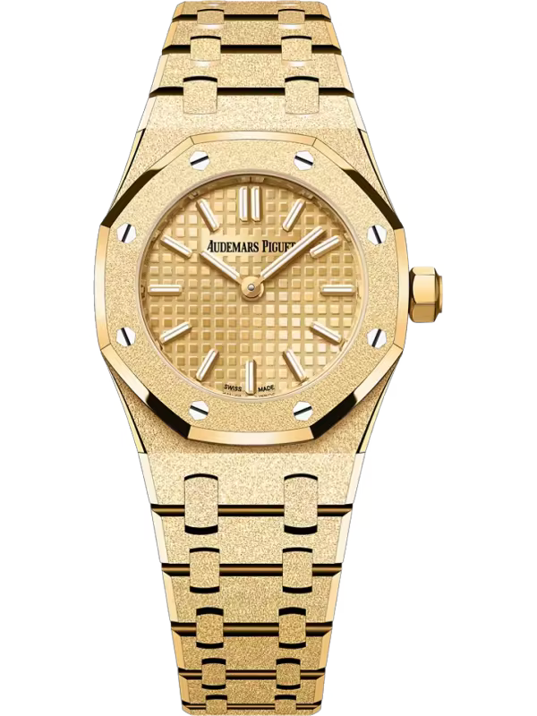 Audemars Piguet Royal Oak Mini Frosted Gold Quartz