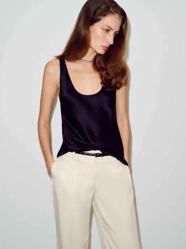 Reformation Veya Silk Top