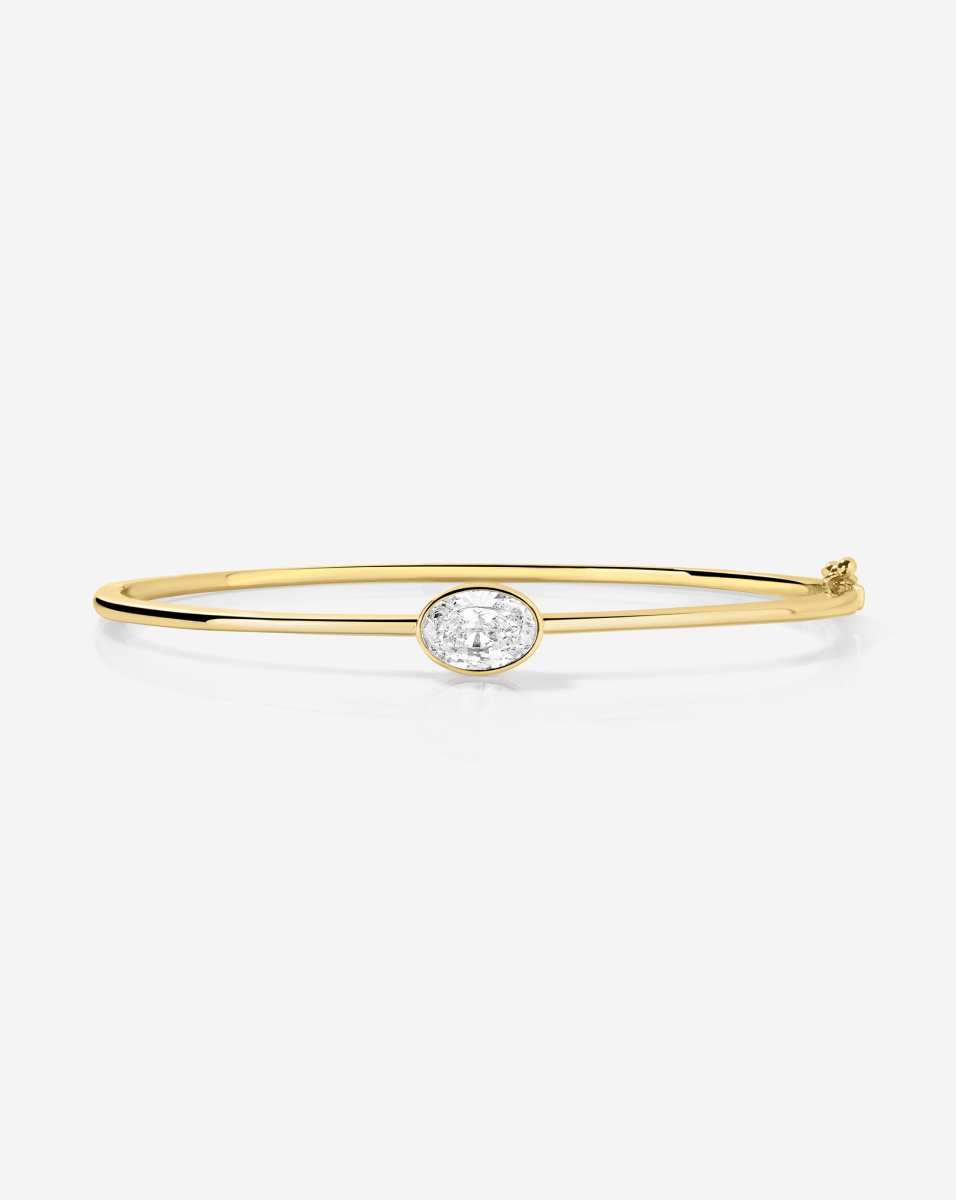 Ring Concierge Oval Lab Diamond Bangle
