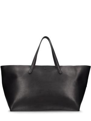 The Row Idaho XL leather tote