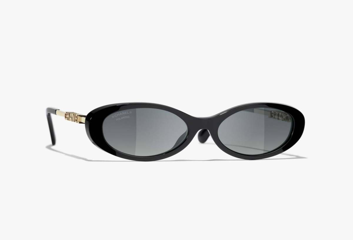 CHANEL Oval Sunglasses