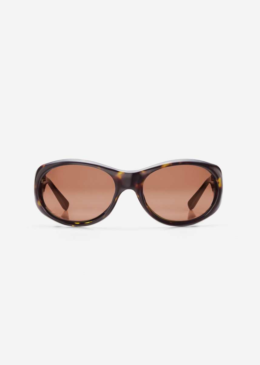 MAGDA BUTRYM Round sunglasses in brown