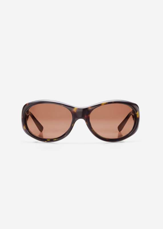 MAGDA BUTRYM Round sunglasses in brown
