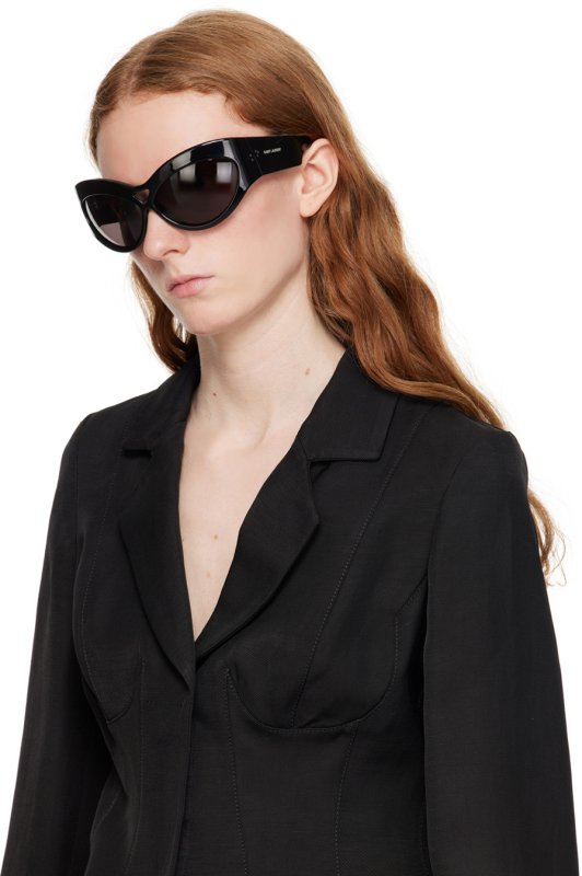 Saint Laurent Black SL 73 Sunglasses