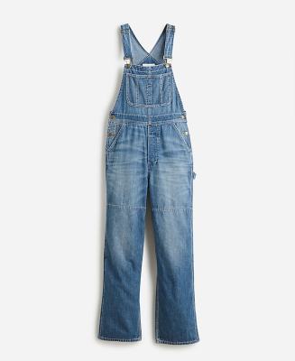 Madewell Alexa Chung for Madewell Denim Overalls in Hockley Wash