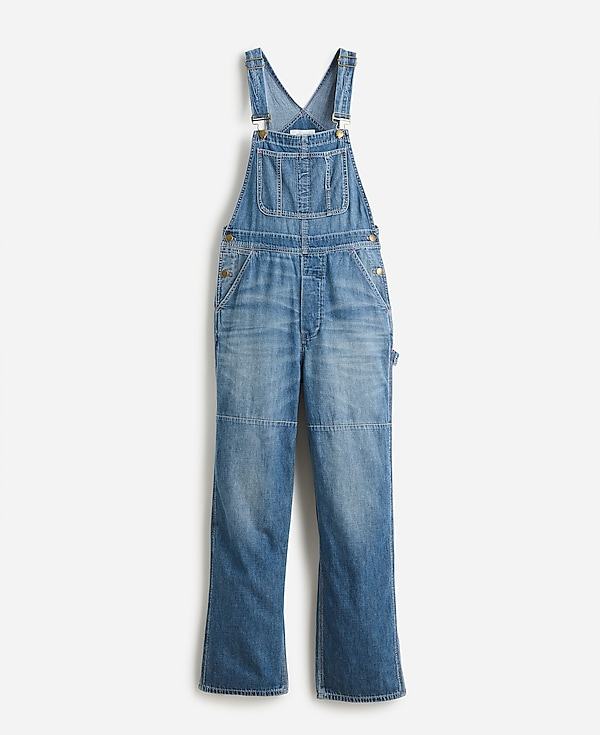 Madewell Alexa Chung for Madewell Denim Overalls in Hockley Wash