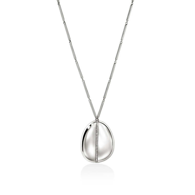 JOHN HARDY AC x JH Pendant Necklace, Sterling Silver, Diamonds