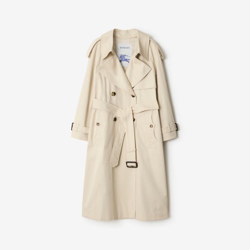 Burberry Long Gabardine Fitzrovia Trench Coat