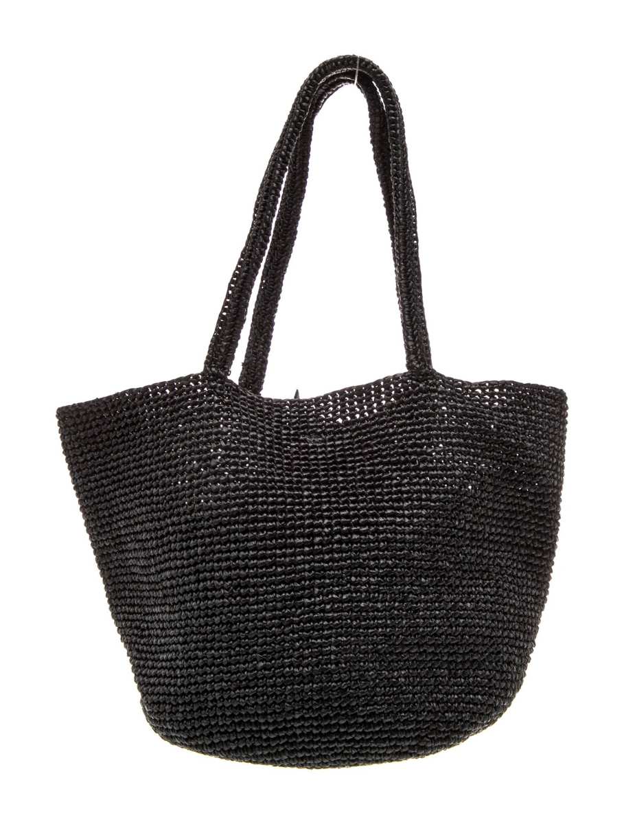The Row Raffia Genevieve Tote Large