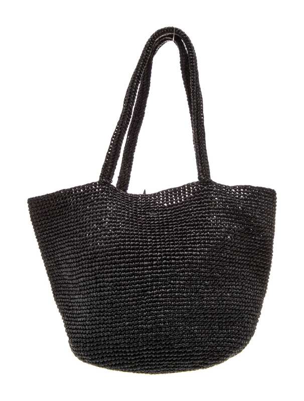 The Row Raffia Genevieve Tote Large