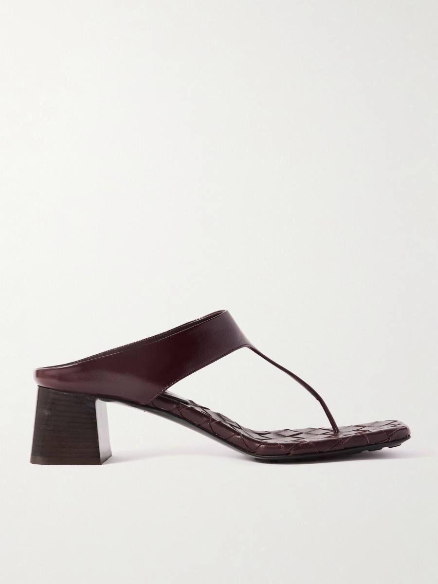 Bottega Veneta Marella 45 leather thong sandals