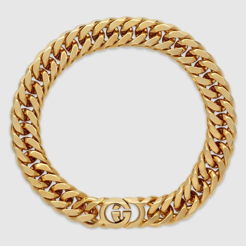 Gucci Interlocking chain necklace