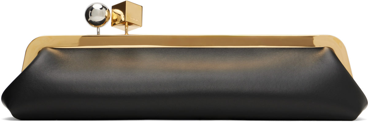 Jacquemus Black La Croisière 'The Salon clutch' Bag