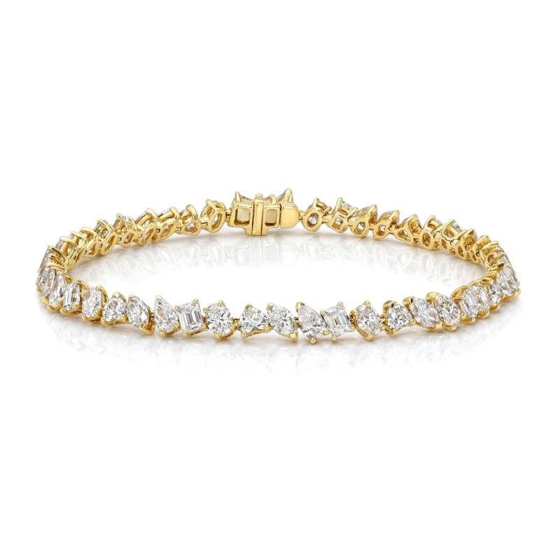 LOGAN HOLLOWELL Fortuna Tennis Bracelet with Diamonds