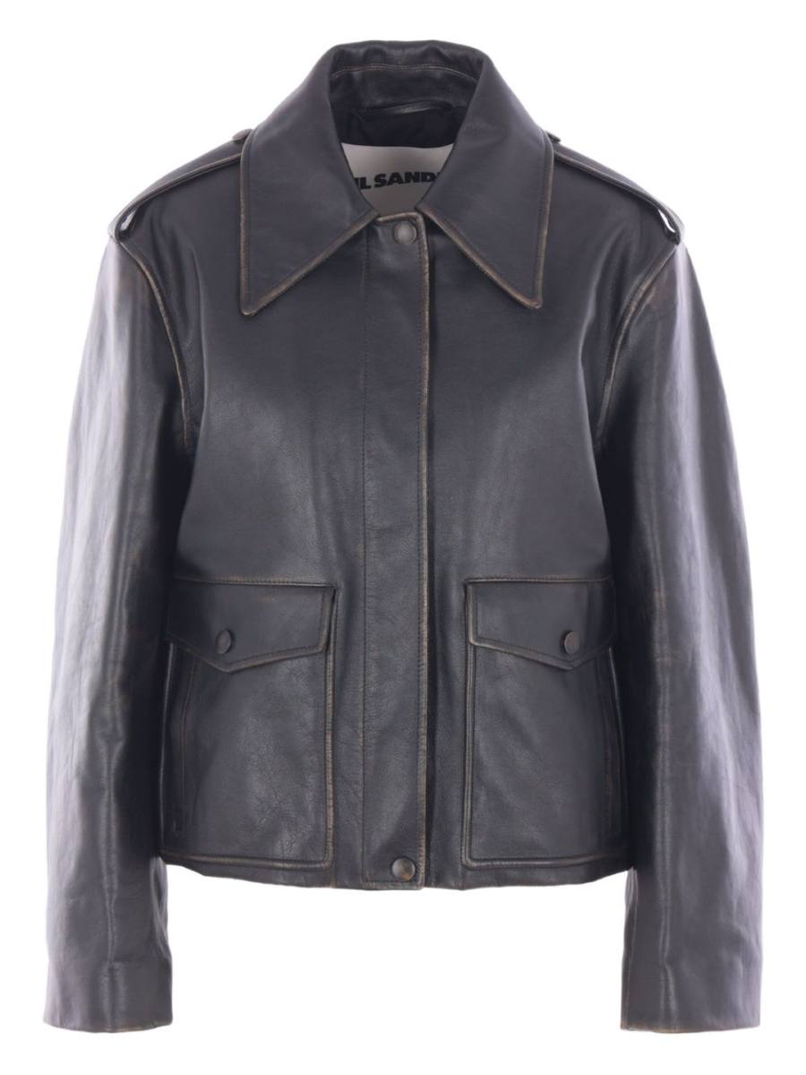 Jil Sander leather jacket