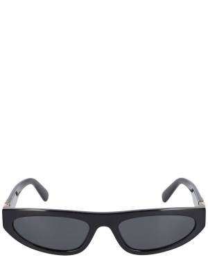 MIU MIU Cat-eye mask acetate sunglasses