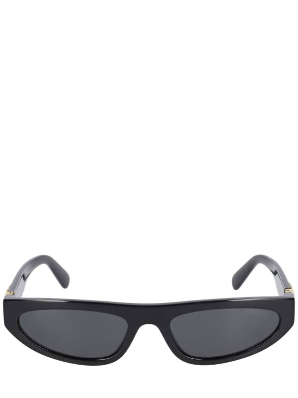 MIU MIU Cat-eye mask acetate sunglasses