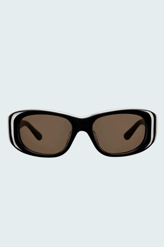 THISTLES The AL Sunglasses — Black & Brown