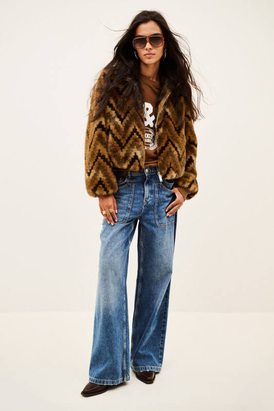 BA&SH cropped coat