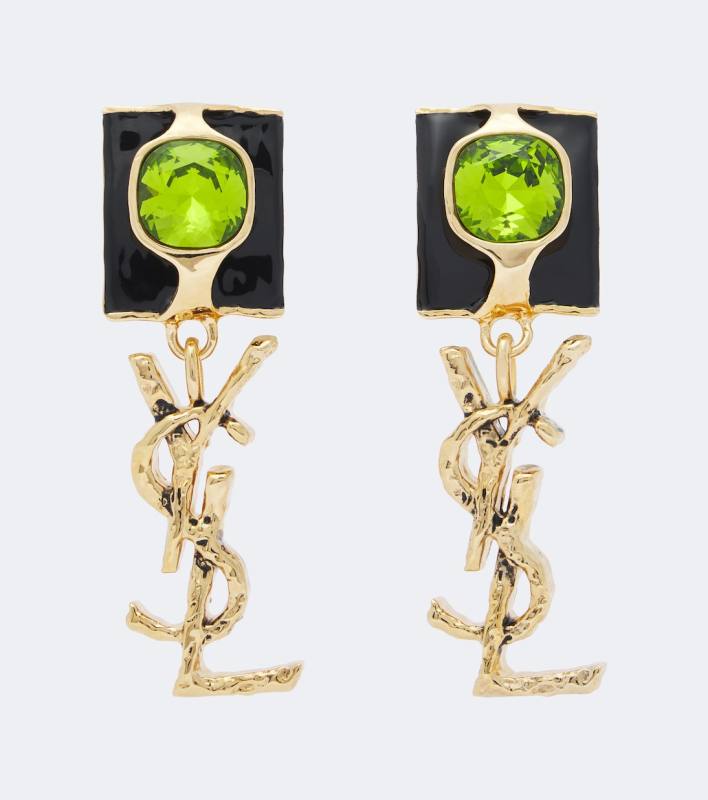 Saint Laurent Cassandre clip-on earrings