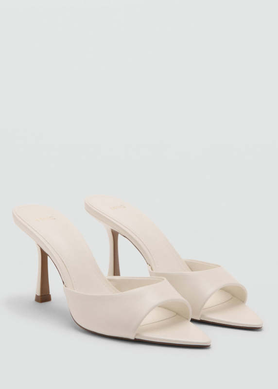 MANGO Pointed heel sandals