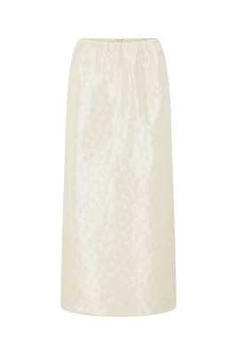HARRIS TAPPER Mies Skirt in Embroidered Taffeta