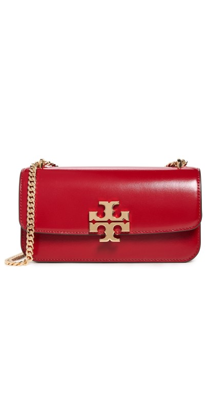Tory Burch Eleanor Early Weekender Small Convertible Shoulder Bag Ruby