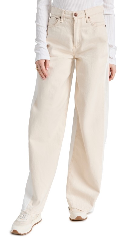 rag & bone Sofie Two Tone Jeans Double Ecru