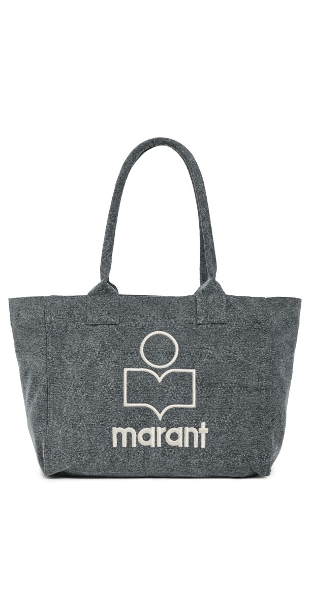 Isabel Marant Yenky Zipped Bag Faded Black