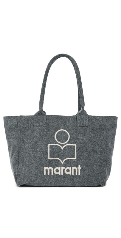 Isabel Marant Yenky Zipped Bag Faded Black