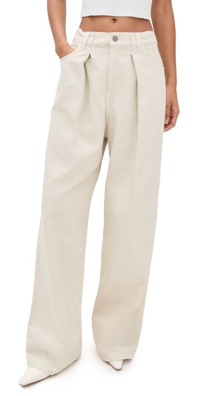 HAIKURE Candy Soft Ecru Jeans Ecru
