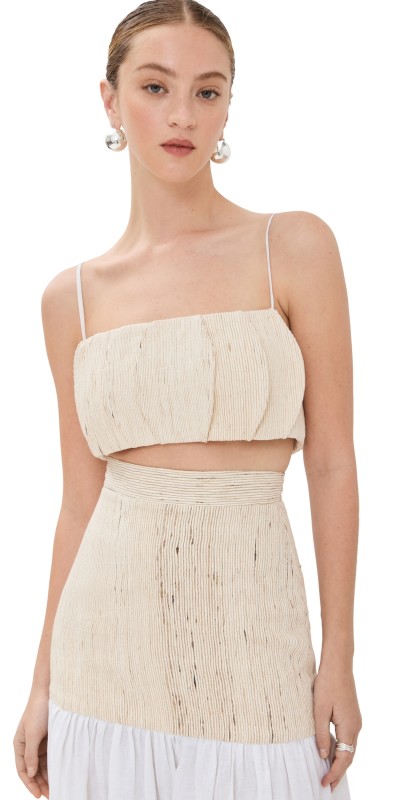 Maylé Vásquez Raiz Silk Top Natural
