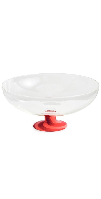 FAZEEK Swirl Salad Bowl Red/Pink