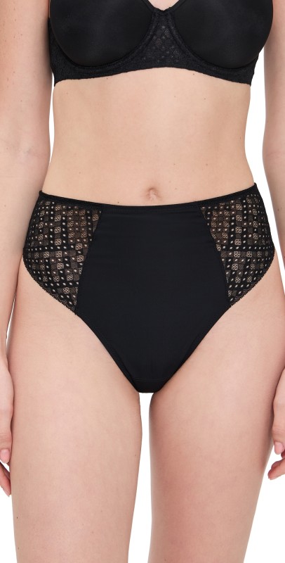 Natori Natori Harmony High Rise Thong Black