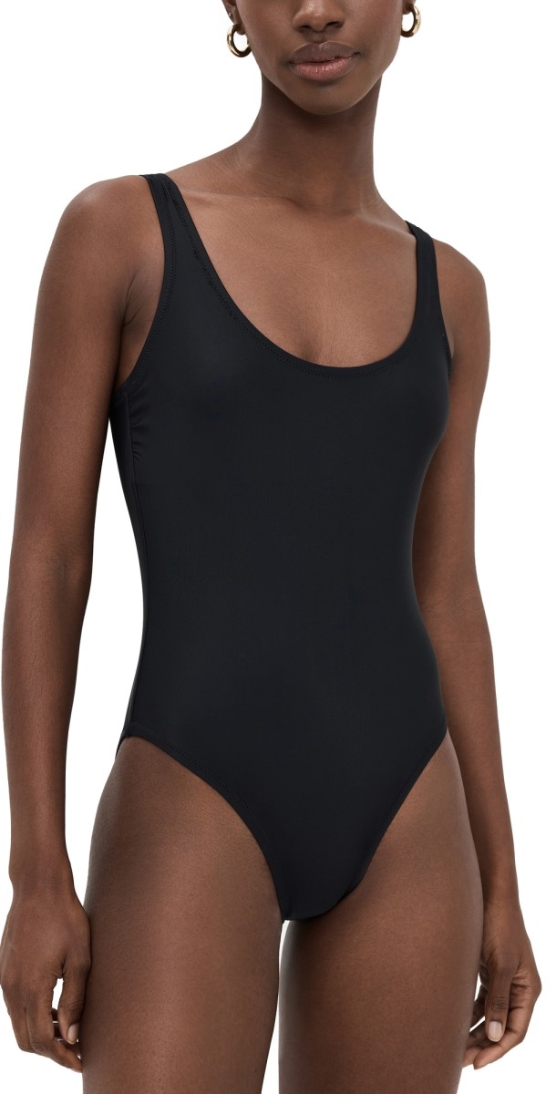 Solid & Striped The Annemarie One Piece Noir